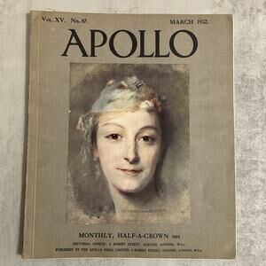 Apollo Arts Magazine Single Issue March 1932 Vintage Art Journal
